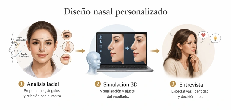 El arte de la rinoplastia. Diseño nasal personalizado